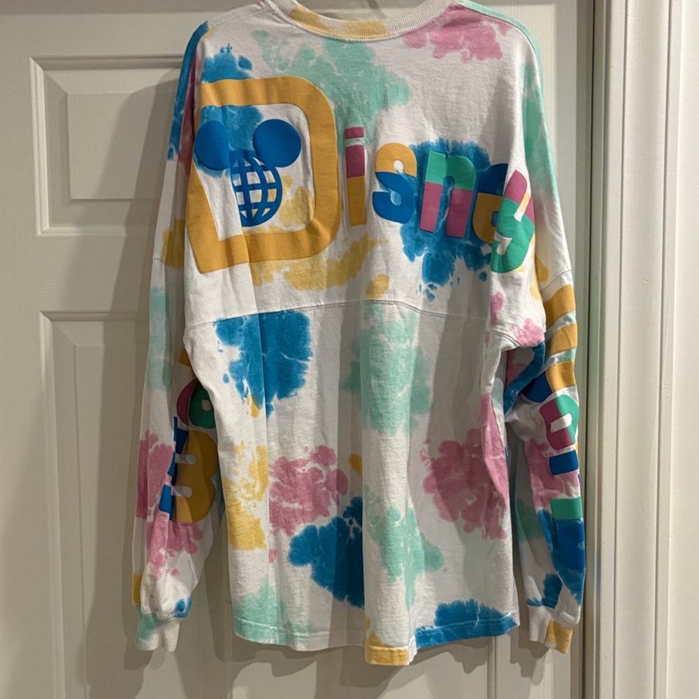 Walt Disney World Tie-Dye Long Sleeve Spirit Jersey.   O